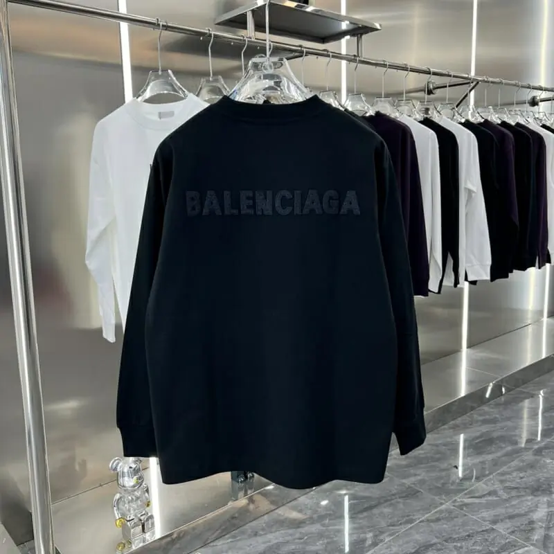 balenciaga t-shirt manches longues pour unisexe s_123a0b41